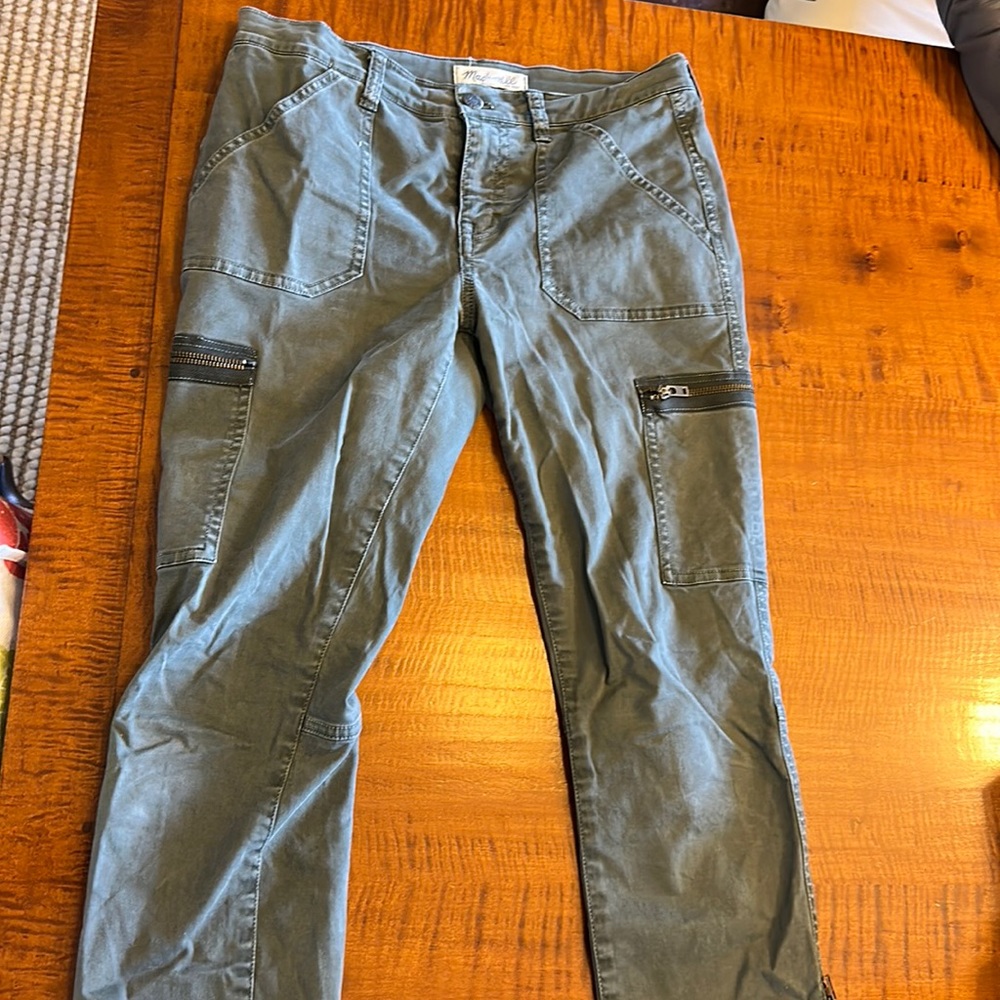 Madewell stretch cotton cargo pants